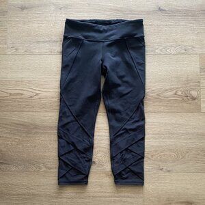 Ivivva Black Mesh Leggings